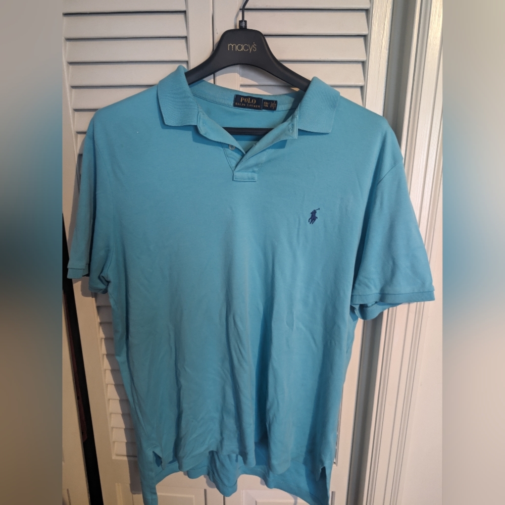 Ralph Lauren Carolina blue polo